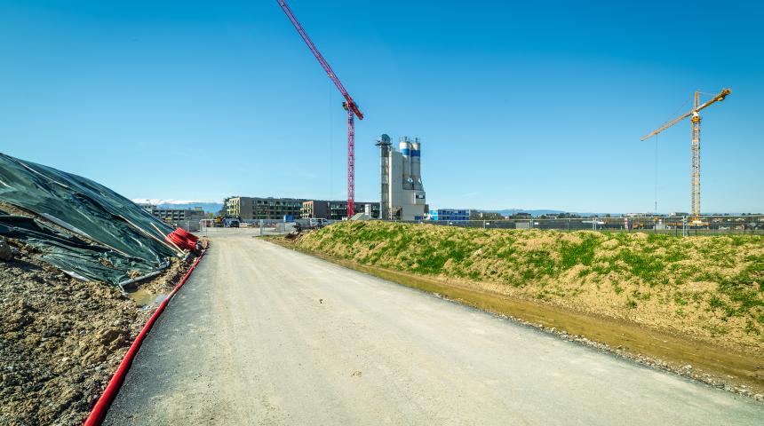 4 avril 2023 – Abords du quartier © Simon Chamay / SC-PHOTO